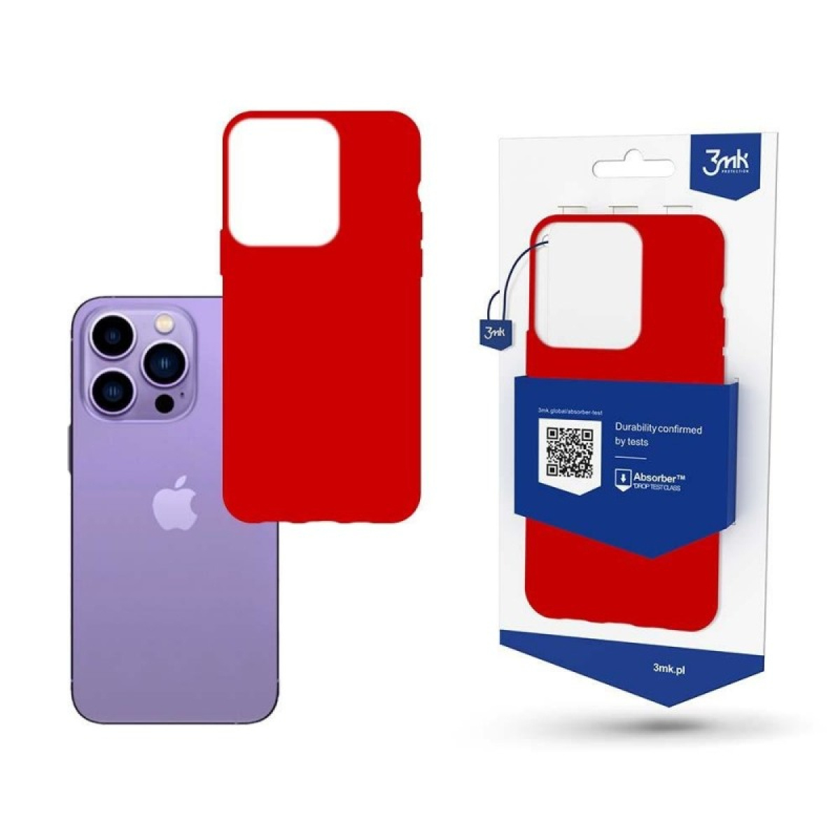 Θήκη για iPhone 14 Pro Max 6,7" Strawberry Matt