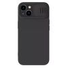 NILLKIN θήκη CamShield Silky Silicone για iPhone 15 Plus, μαύρη