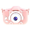 WOWKIDS παιδική φωτογραφική μηχανή C05 με 2" οθόνη, 8MP, ροζ