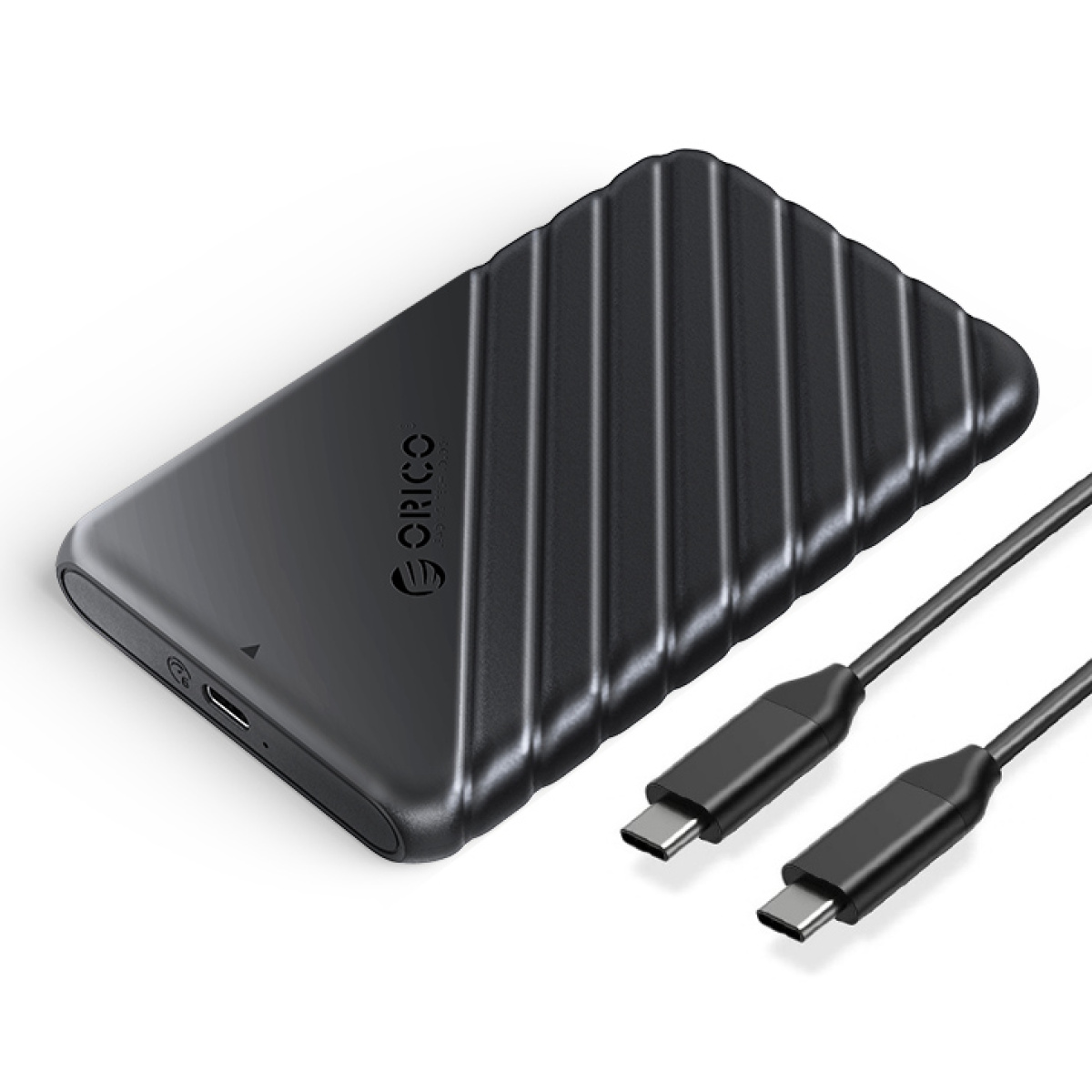 ORICO θήκη για 2.5" SATA HDD/SSD 25PW1C-C3, 5Gbps, μαύρη