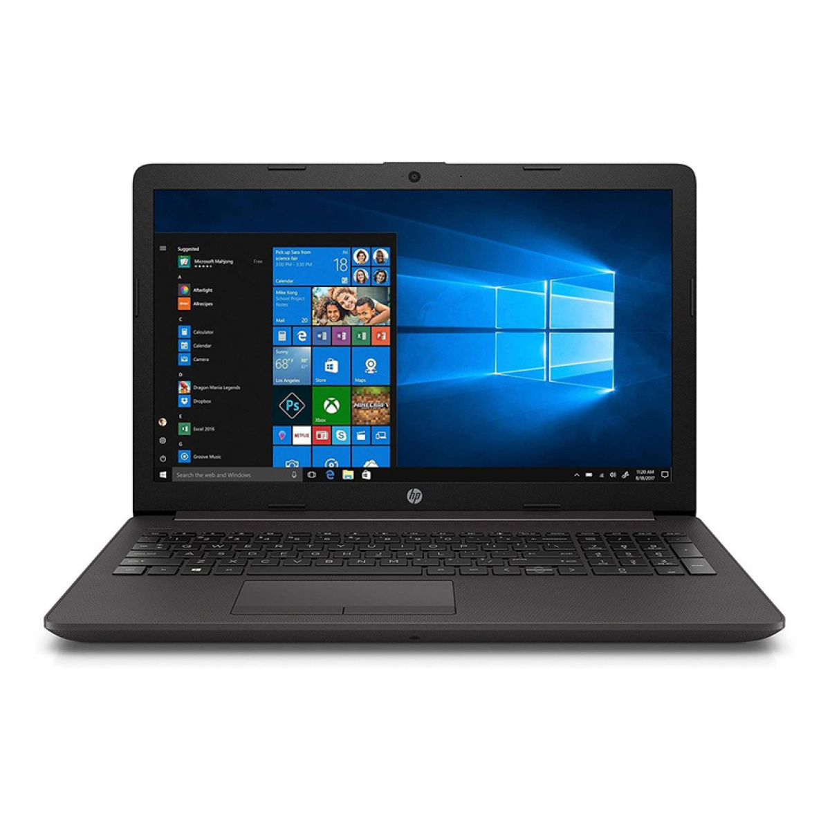 HP Laptop 250 G7, Refurbished Grade B, i3-1005G1, 8/256GB NVME, 15.6", Cam, UHD Graphic, FreeDOS