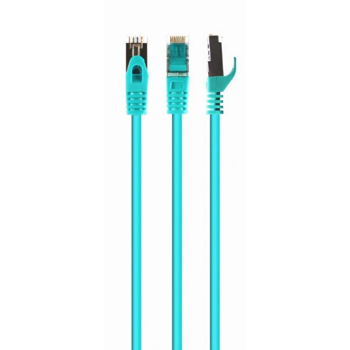 CABLEXPERT ΚΑΛΩΔΙΟ S/FTP CAT6A 1m, LSZH, ΠΡΑΣΙΝΟ